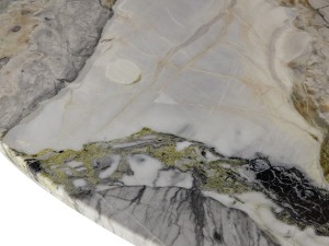 Tom Dixon Tube Dining Table - Black Primavera Marble