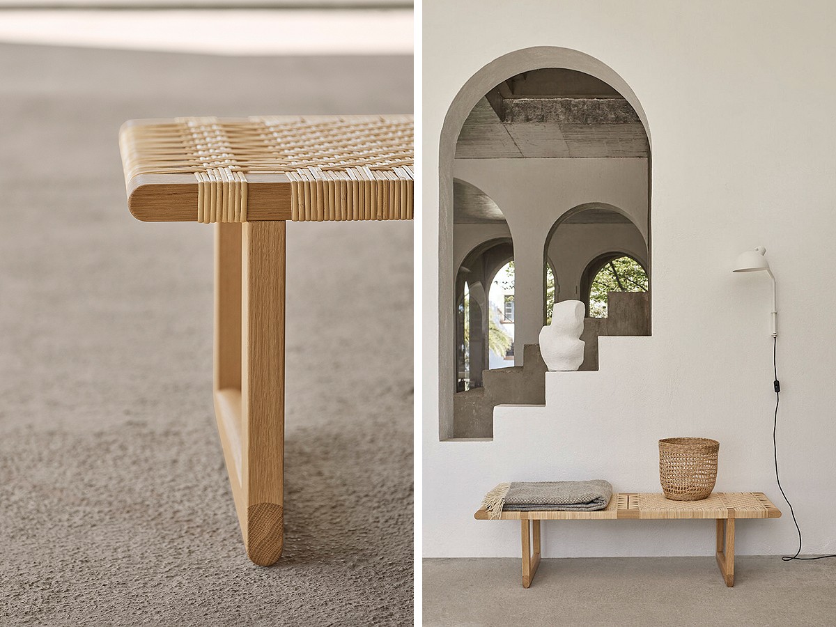 Buy the Carl Hansen & Son BM0488 Table Bench at nest.co.uk