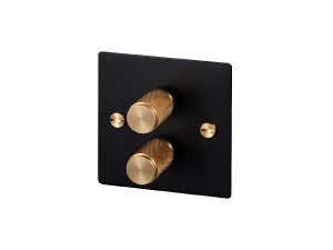 Buster + Punch 2G Double Dimmer Switch