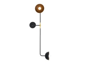 Lambert & Fils Beaubien 04 Double Shade Wall Light
