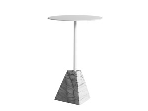 Friends & Founders Knockout Side Table with Pyramid Base