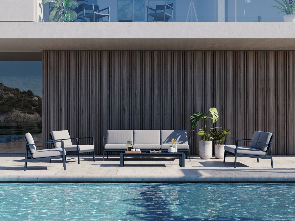 Buy the Case Furniture Eos Outdoor Three Seater Sofa at nest.co.uk