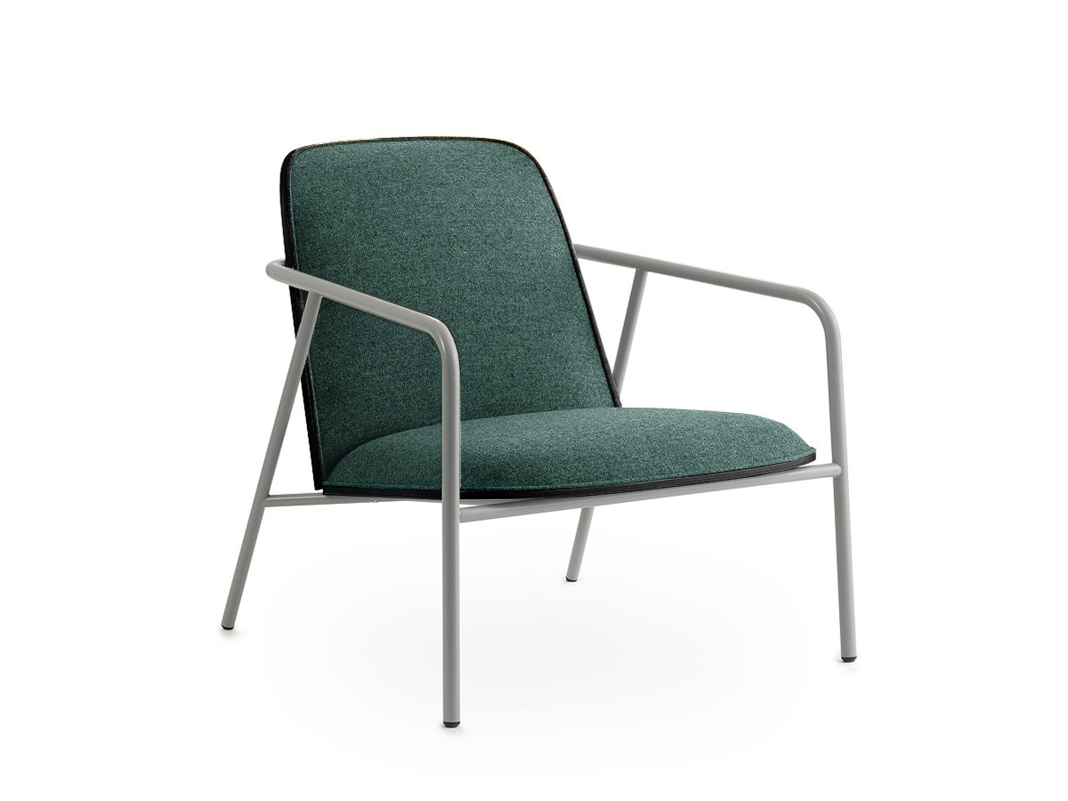 Buy the Normann Copenhagen Pad Lounge Chair Low at nest.co.uk