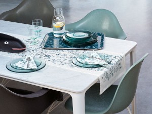 Vitra DSX Eames Fiberglass Side Chair - White Base