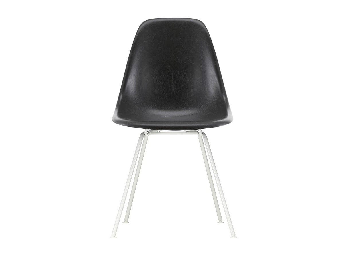 Vitra DSX Eames Fiberglass Side Chair - White Base