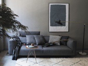 Zanotta 1322 Kim Two Seater Sofa