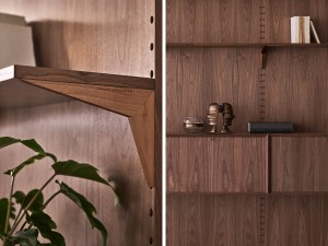 DK3 System Cado - Four Shelves & Cupboards