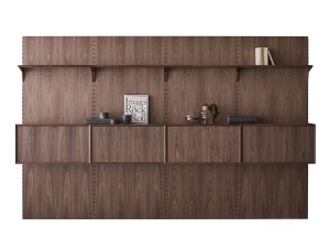 DK3 System Cado - Four Shelves & Cupboards