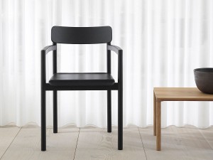 Fredericia Post Armchair - Leather Seat