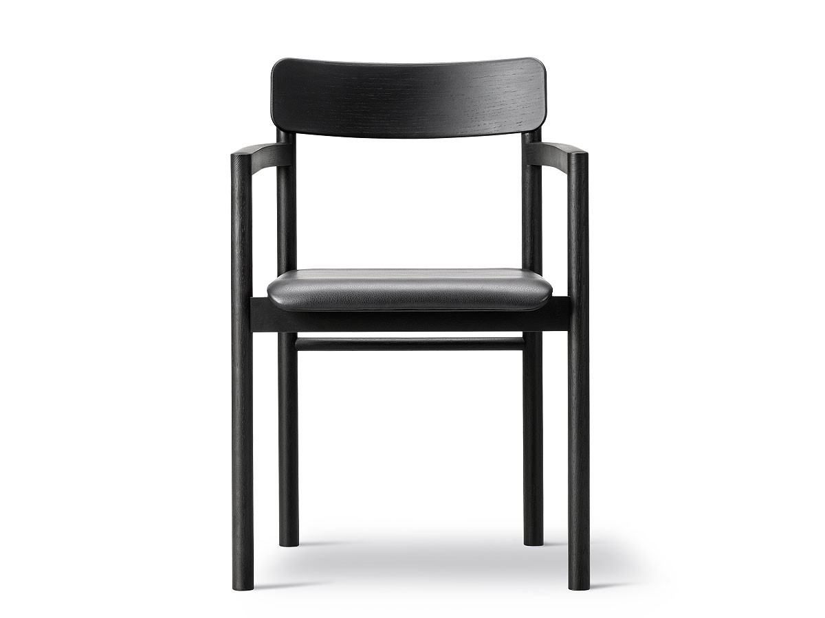 Fredericia Post Armchair - Leather Seat