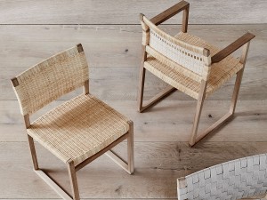 Fredericia BM62 Armchair - Cane Wicker
