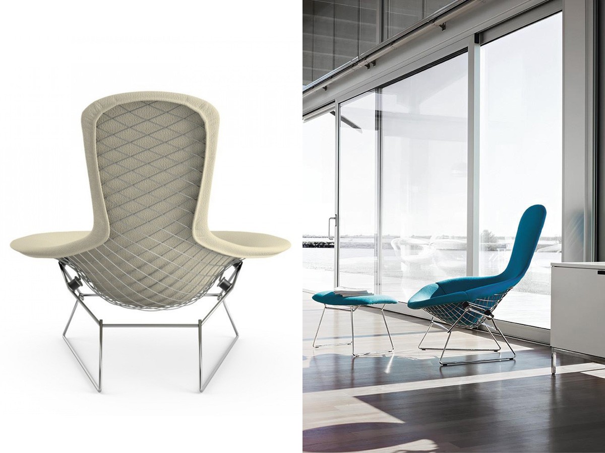 Buy the Knoll Studio Bertoia Bird Chair at nest.co.uk