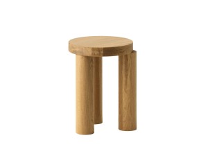 Resident Offset Stool / Side Table