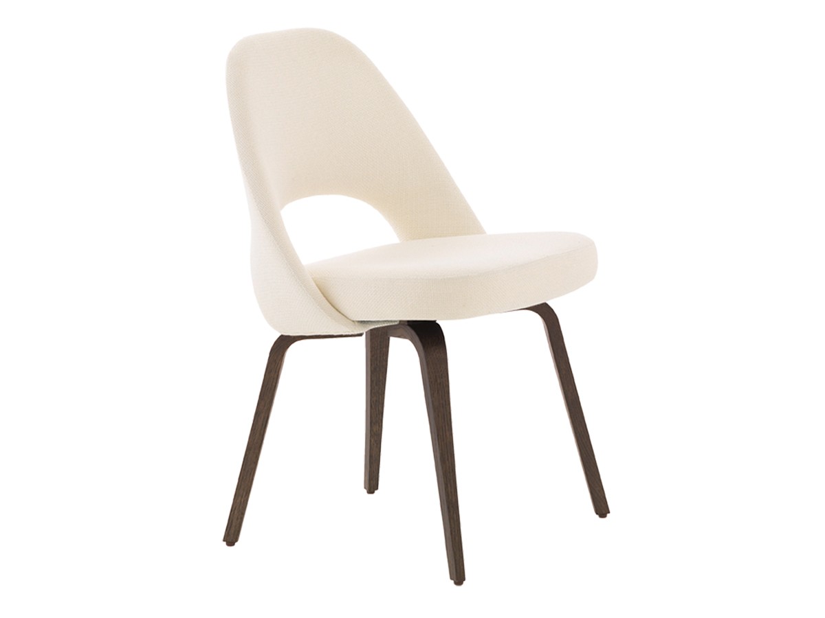 Buy the Knoll Studio Knoll Executive Side Chair Wooden Base at nest.co.uk