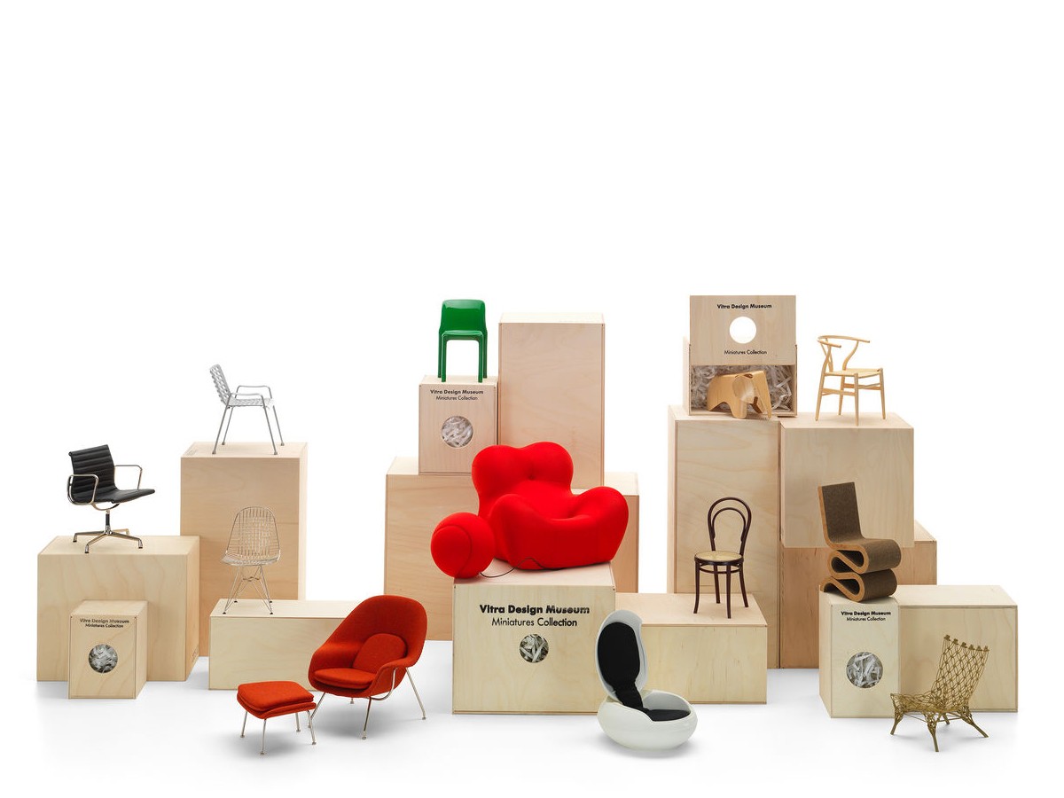Buy the Vitra Miniature Barcelona Chair at nest.co.uk