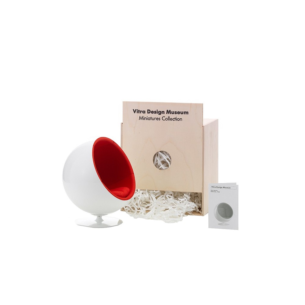 produced Chair Ball Aarnio Eero Miniature ミニチュア 1/6 Chair Ball Museum Design Vitra by Museum Design Vitra 置物