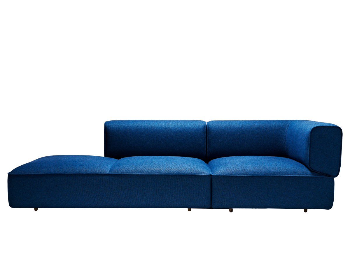 Wendelbo Poff Two Seater Sofa with Chaise Longue