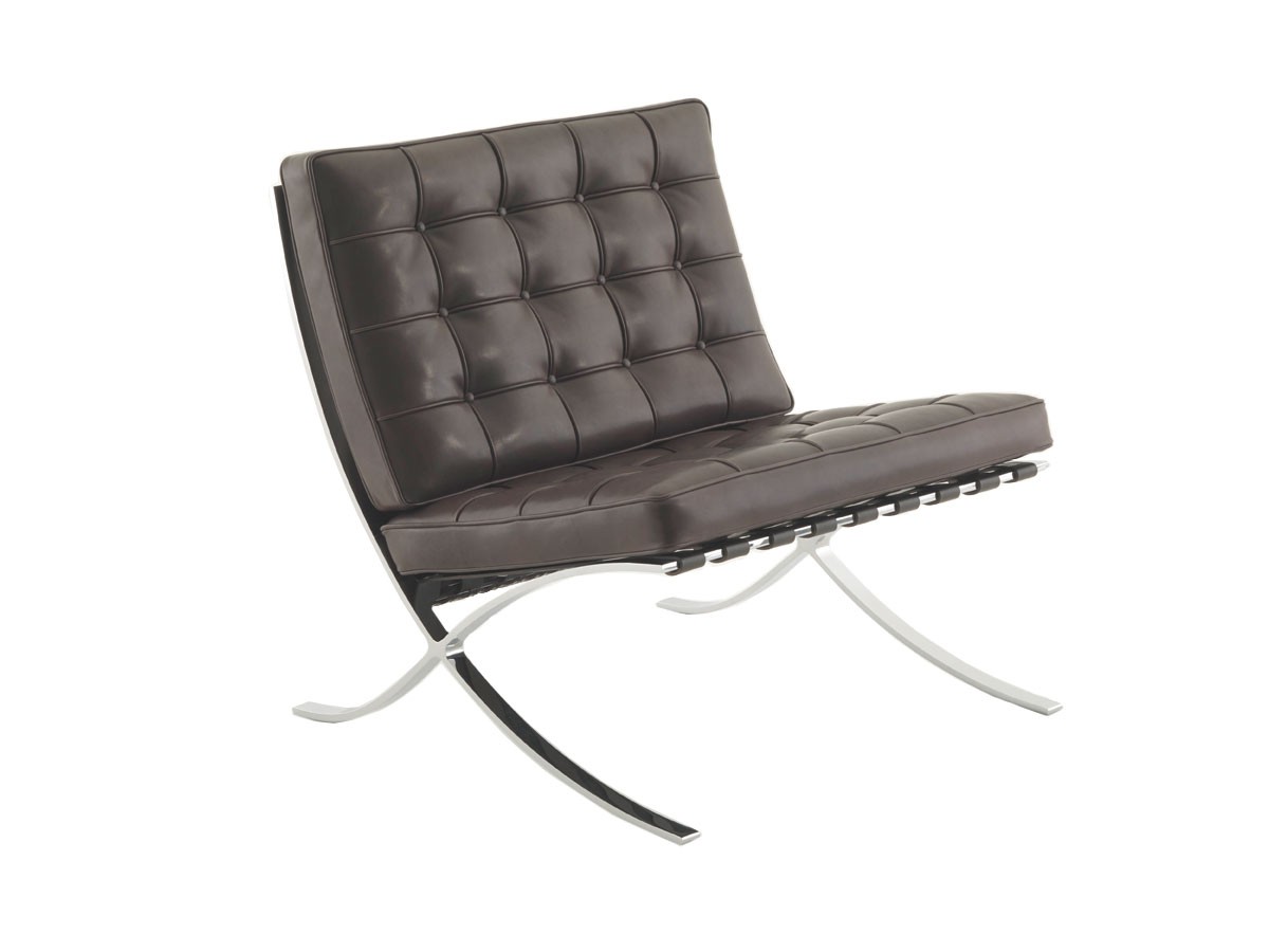 Buy the Knoll Studio Knoll Barcelona Chair Relax Version at nest.co.uk