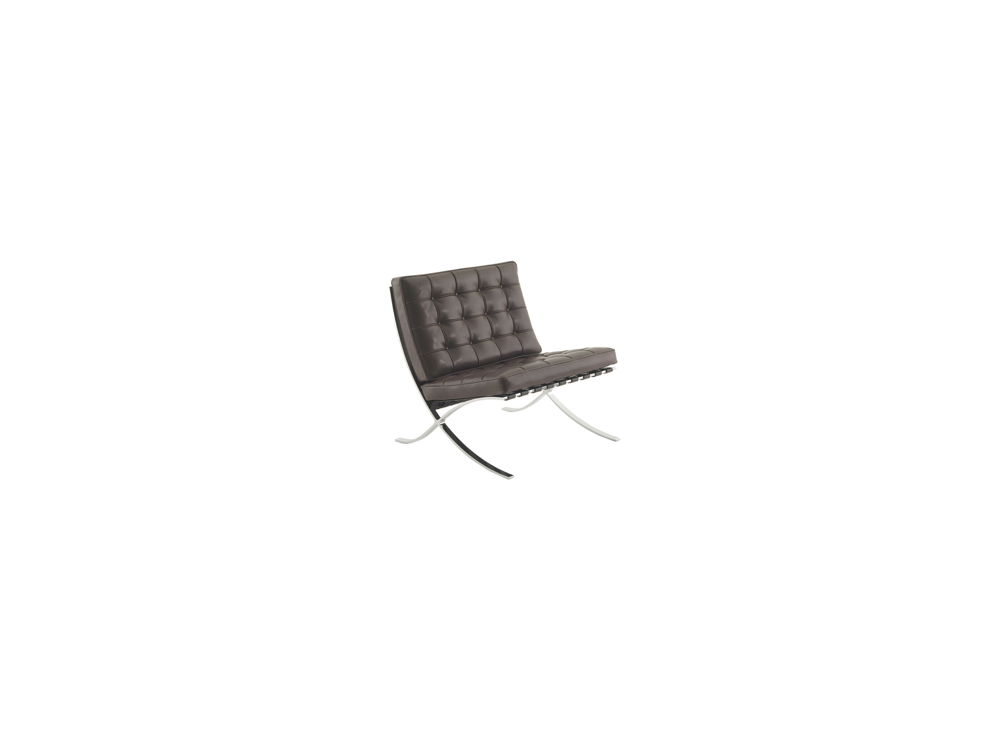 Buy the Knoll Studio Knoll Barcelona Chair Relax Version at nest.co.uk