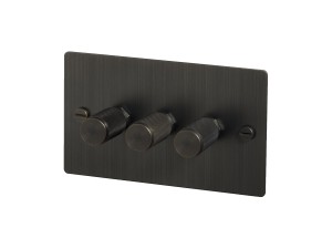 Buster + Punch 3G Triple Dimmer Switch