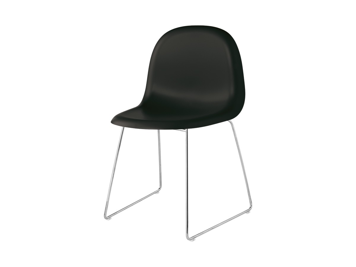 Gubi 3D Dining Chair - Sledge Base