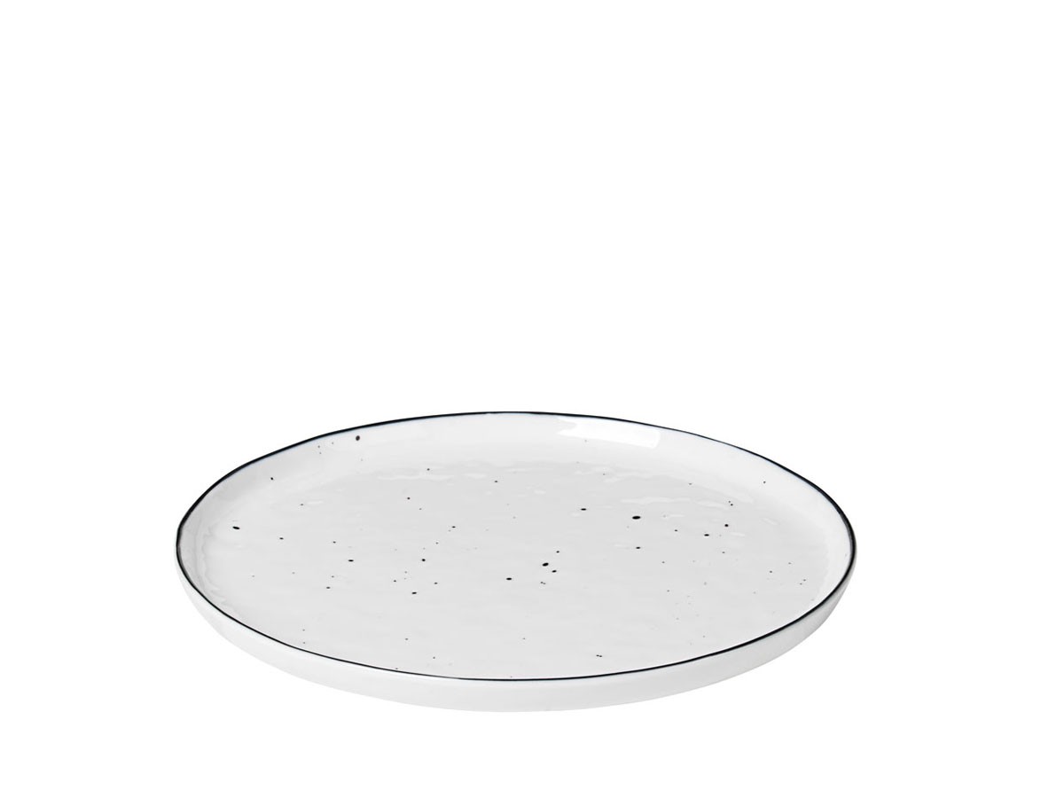 Broste Copenhagen Salt Lunch Plate with Dots - Set of 4 