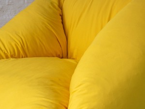 SCP Puffer Armchair with Footstool