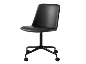&Tradition HW23 Rely Office Chair - Swivel Base - Leather