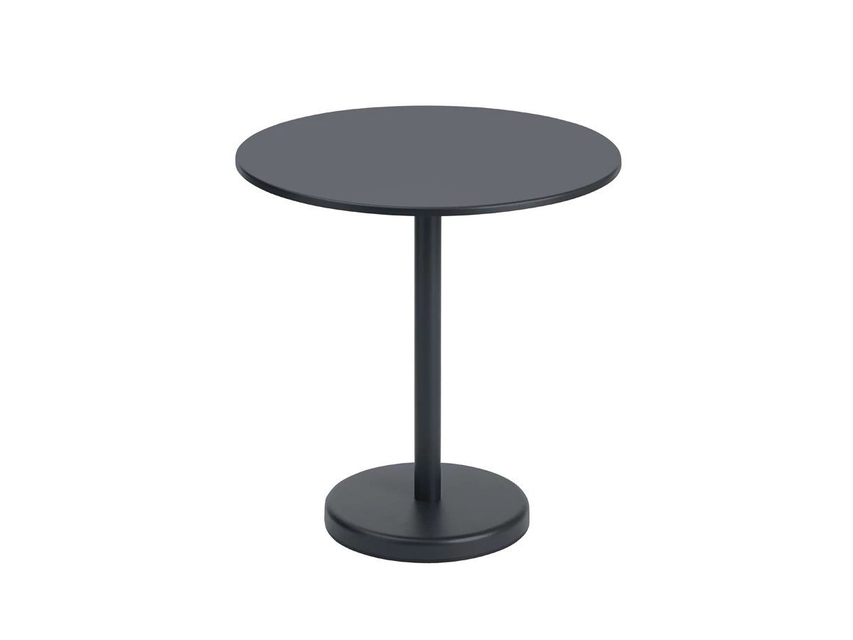 Muuto Outdoor Linear Steel Cafe Table - Round