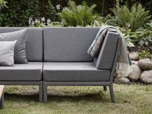 Skagerak by Fritz Hansen Tradition Outdoor Corner Back Cushion Module