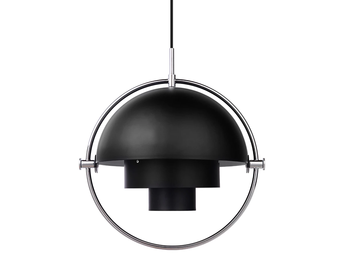 GUBI Multi-Lite Pendant Light - Chrome