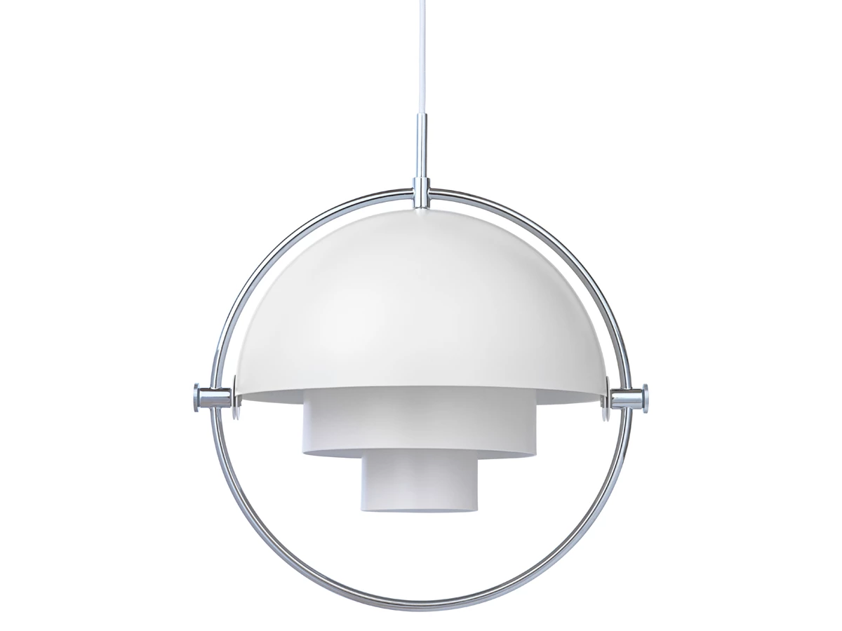 GUBI Multi-Lite Pendant Light - Chrome