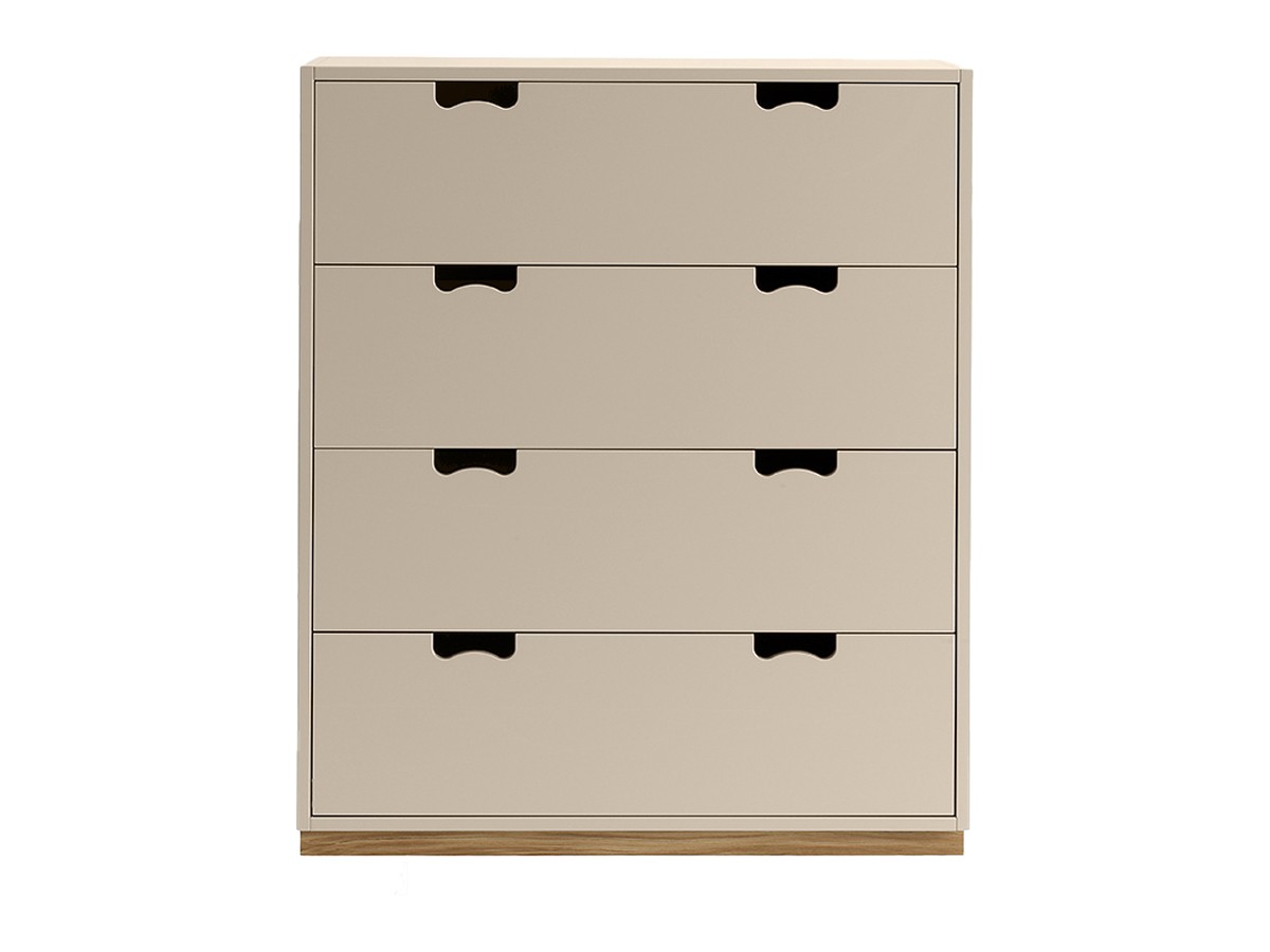 Asplund Snow A Storage Unit - Four Drawers