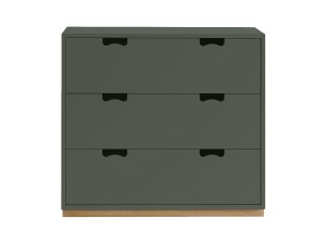 Asplund Snow A3 Storage Unit - Three Drawers