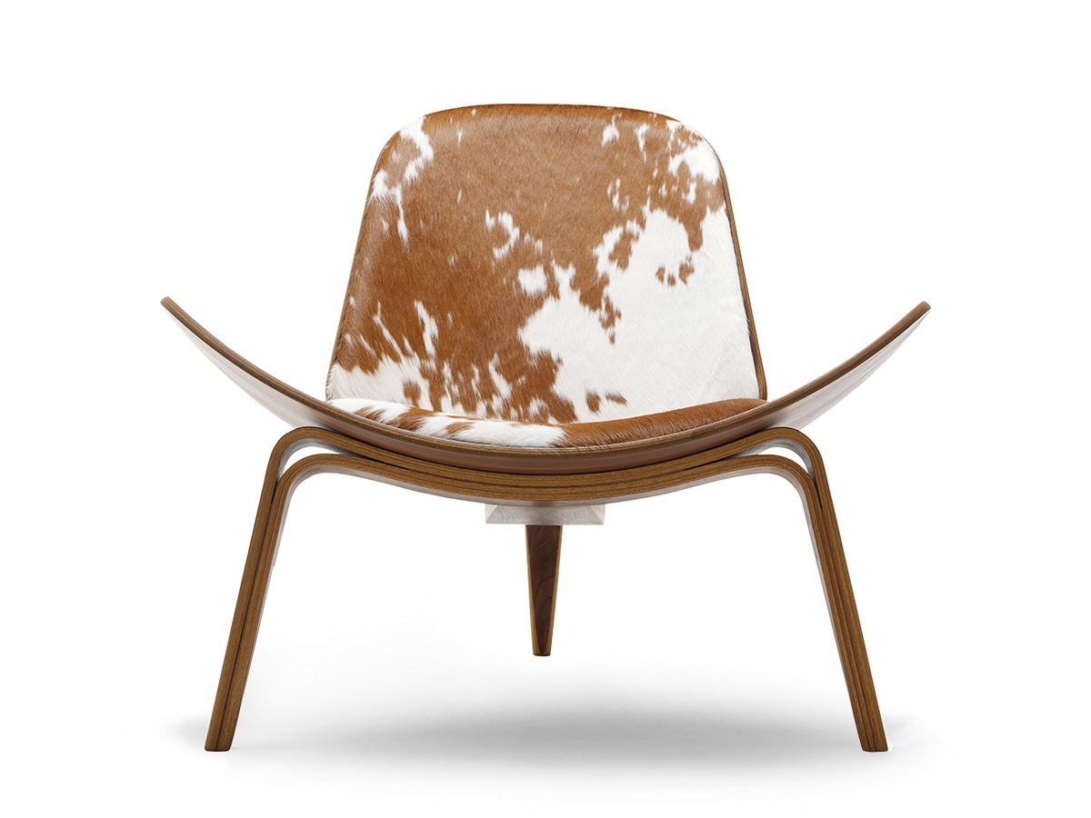 Carl Hansen & Son CH07 Shell Chair - Cowhide