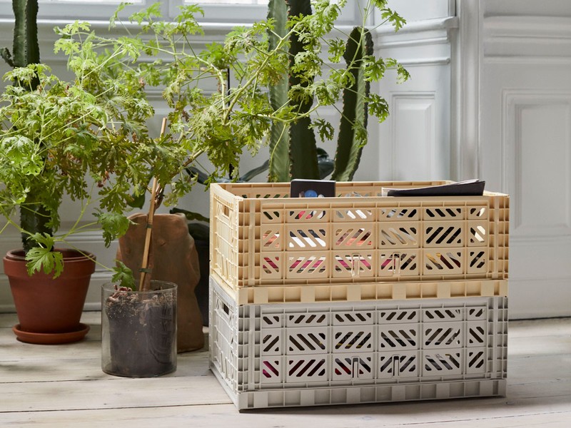 Buy the Hay Colour Crate Large at nest.co.uk