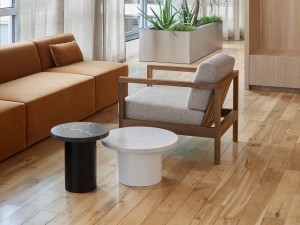 e15 CT09 Enoki Side Table with Marble Top