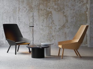 e15 CT09 Enoki Side Table with Marble Top