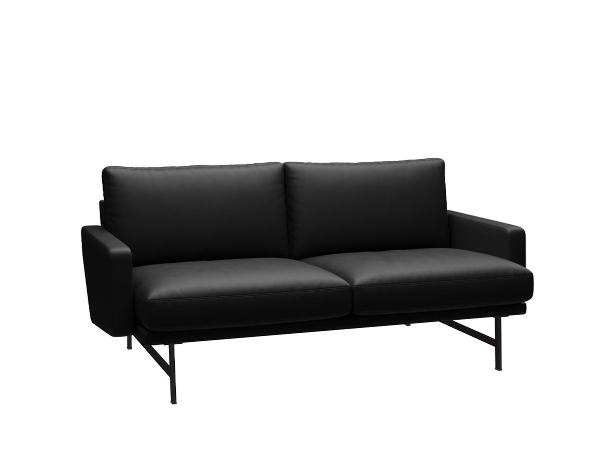 Fritz Hansen PL112S Lissoni Two Seater Sofa - Leather