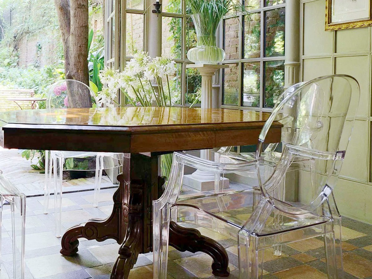 Buy the Kartell Louis Ghost Armchair Set of 2 at nest.co.uk