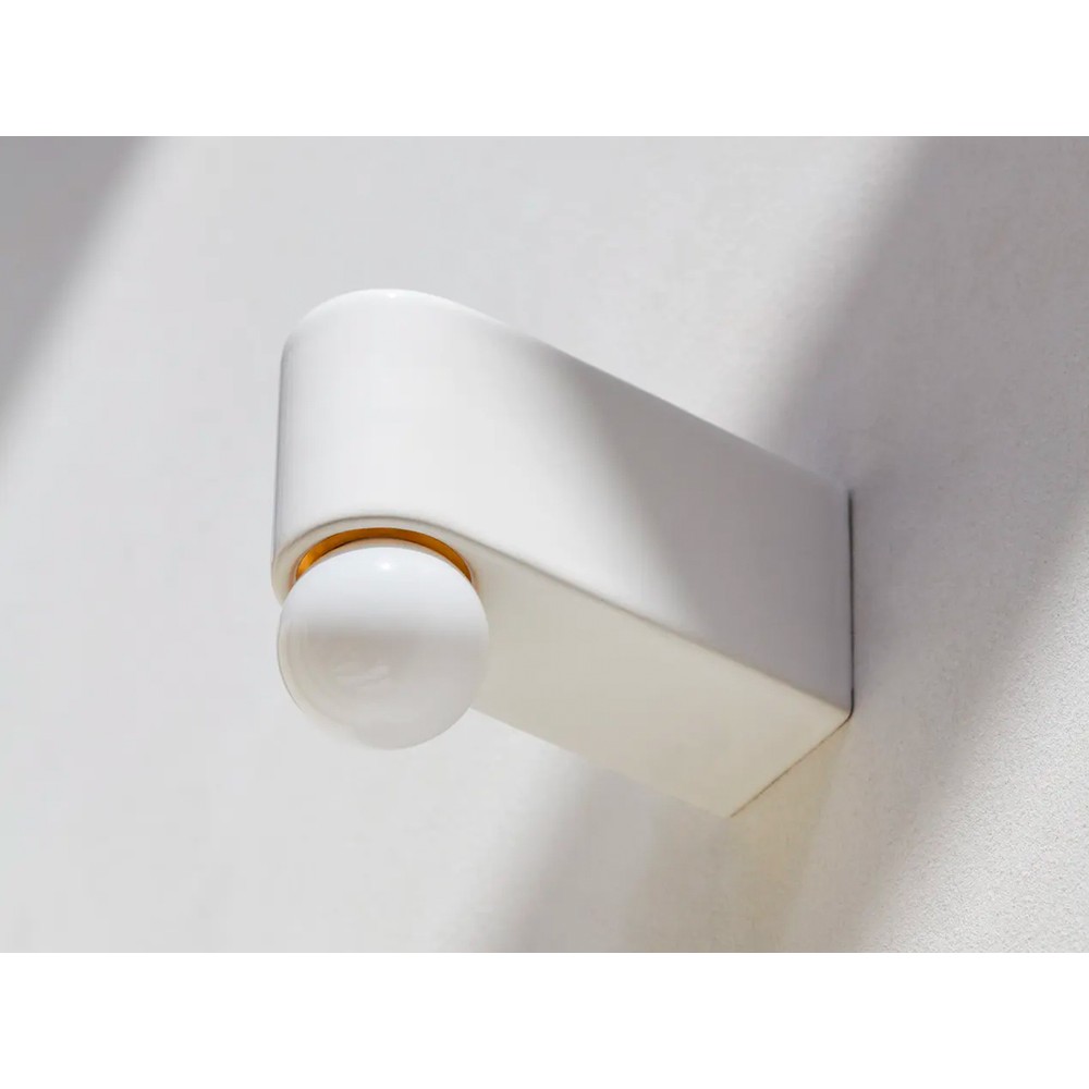 Buy the Michael Anastassiades White Porcelain D2 Wall Light at nest.co.uk