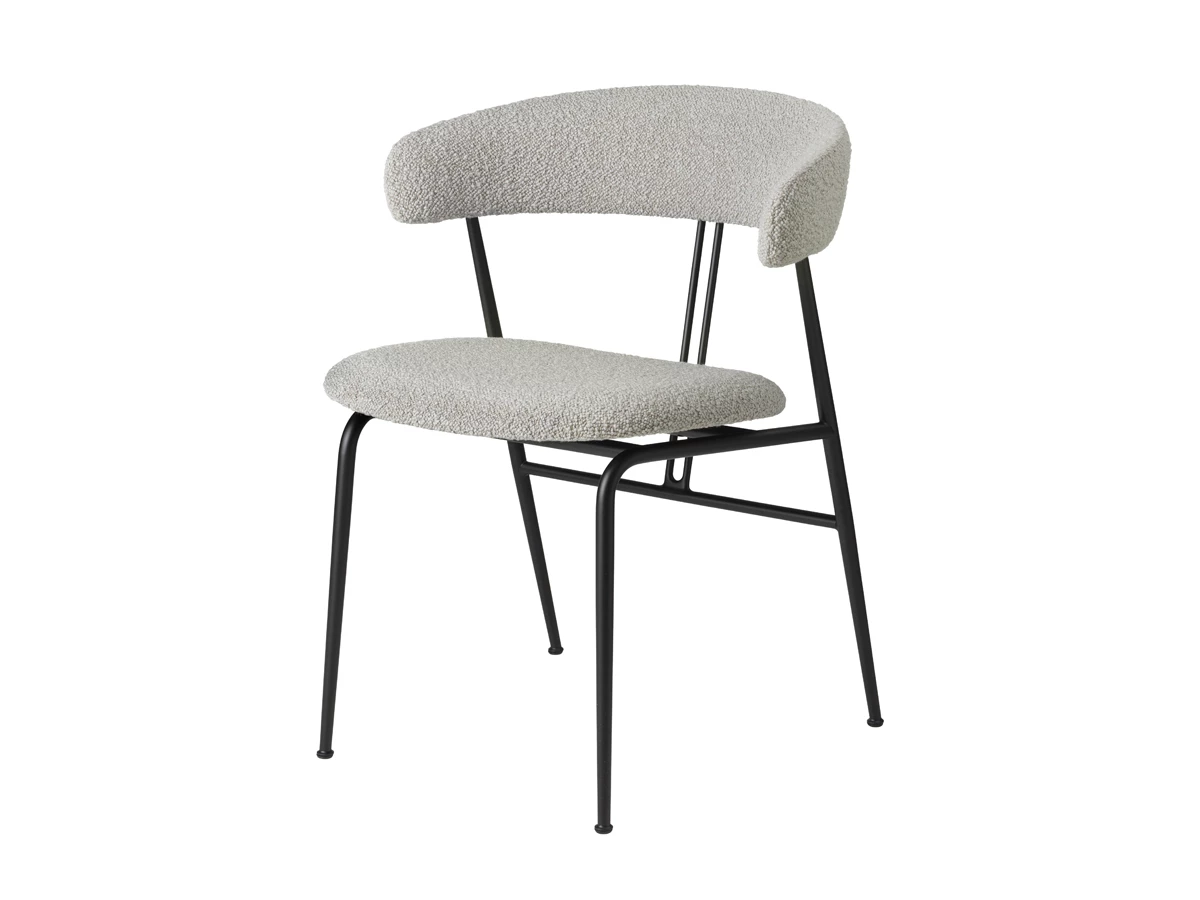 Gubi Violin Dining Chair - Fully Upholstered