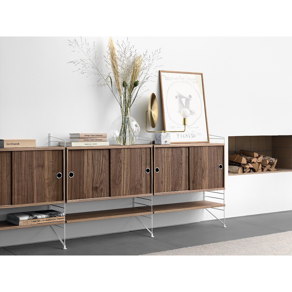 Buy the String Modular Shelving System Living Room F at nest.co.uk