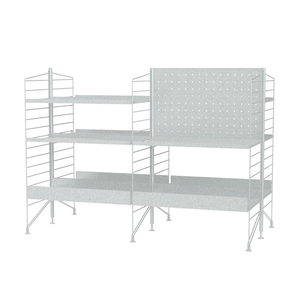 Buy the String Modular Shelving System Outdoor L at nest.co.uk