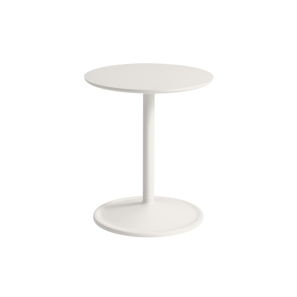 A Study in Simplicity: The White Over Muuto Side Table