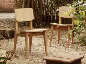 Gubi C-Chair Dining Chair - Veneer