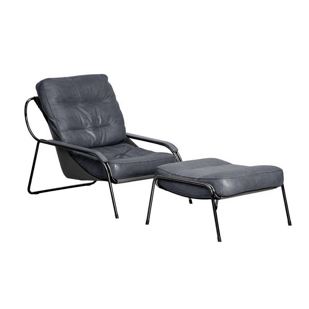 Buy the Zanotta 900 Maggiolina Lounge Chair and Footstool at nest.co.uk