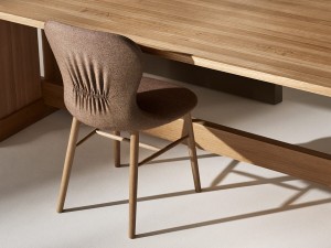 Fogia Myko Dining Chair - Wooden Base