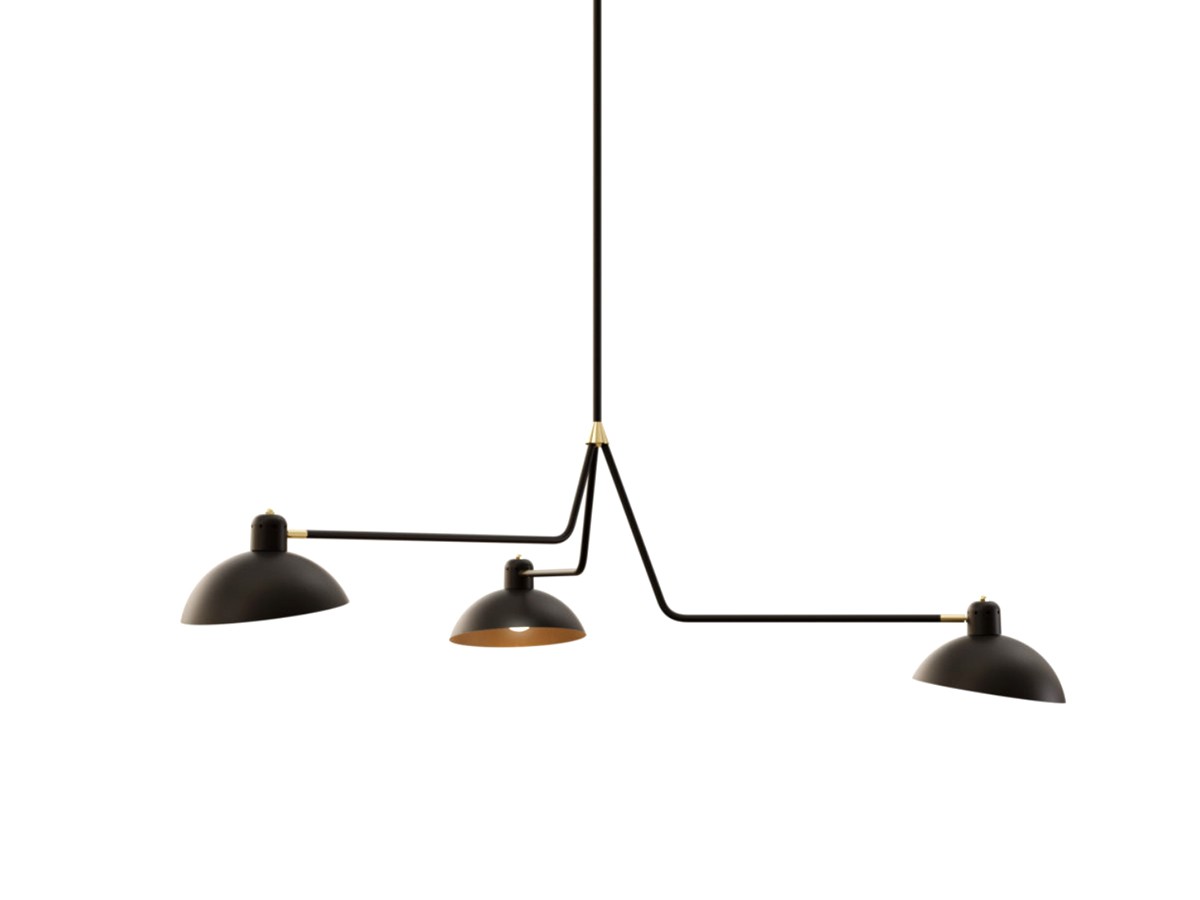 Lambert & Fils Waldorf Triple 08 Suspension Light