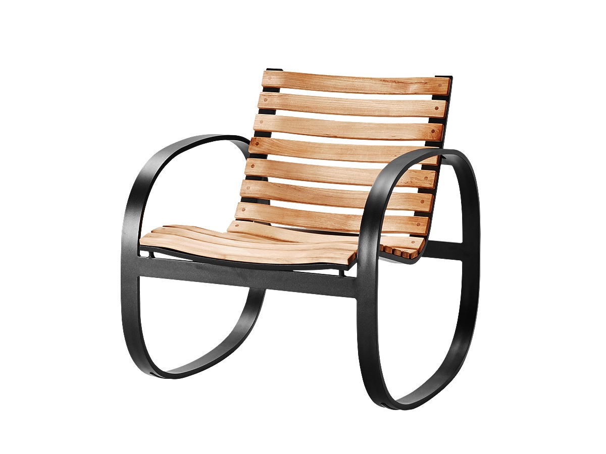 Buy the Caneline Parc Outdoor Rocking Chair at nest.co.uk